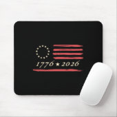 13-Sterne Betsy Ross American Flag 4. Juli Di Mousepad (Mit Mouse)