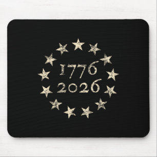 13-Sterne-Betsy-Ross-Flagge 250 4. Juli 2026 Distr Mousepad