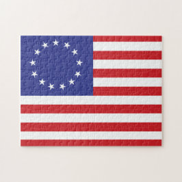 13-Sterne-Flagge der Vereinigten Staaten Puzzle