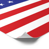 13-Sterne-Flagge Poster (Ecke)