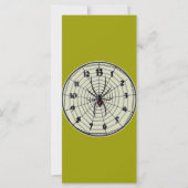 13 Stunden Schwarze Widow Uhr in Rahmen (Vorderseite)