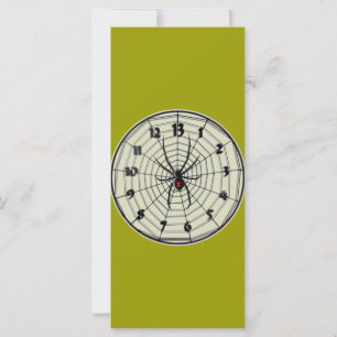 13 Stunden Schwarze Widow Uhr in Rahmen