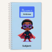 13 Super-Held Jungen Schreibwaren Schüler Notizblock (Vorderseite)