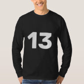 13 T-Shirt (Vorderseite)