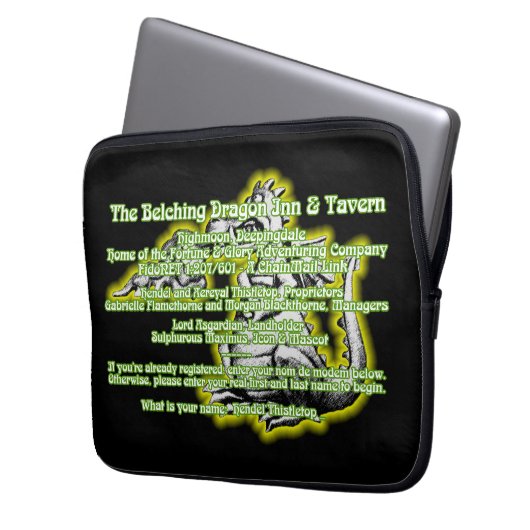 13" TBD Laptop-Hülse Laptopschutzhülle (Vorderseite Links)