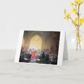 #13 The Hussite King Jiri of Podebrady, Mucha Karte (Gelbe Blume)