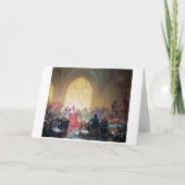 #13 The Hussite King Jiri of Podebrady, Mucha Karte (Vorderseite)