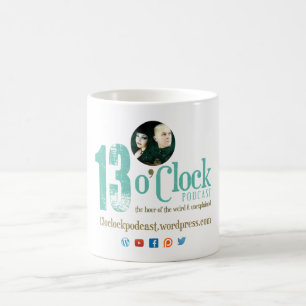 13 Uhr-Tassen-Version 2 Kaffeetasse