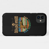 13 Vater Lieblingshund Deutscher Schäferhund Case-Mate iPhone Hülle (Rückseite (Horizontal))