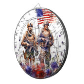 #13 Veteranen-Dart-Scheibe Dartscheibe (Vorderseite rechts)