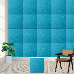 #13 Vibrant Blue Glitzer Sparkle Keramik Tile Fliese