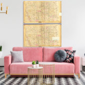 13 Ward 21 Leinwanddruck (Insitu (Wohnzimmer))