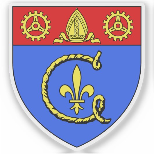 13. (XIII) Arrondissement Paris - Gobelins Aufkleber (Vorderseite)