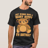 13 Year Old Happy 13th Birthday Beary Happy 13th B T-Shirt (Vorderseite)