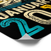 13 Year Old Legend Since January 2013 13th Birthda Poster (Ecke)