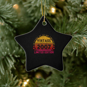 13 years of being awesome limited edition keramik ornament