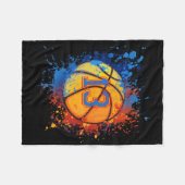 13 Years Old 13th Birthday Sketll Gift For Boys Pa Fleecedecke (Vorderseite (Horizontal))