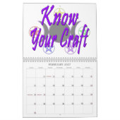 13 Ziele u. Wiccan Klugheits-Kalender Kalender (Feb 2027)