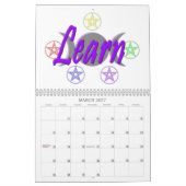 13 Ziele u. Wiccan Klugheits-Kalender Kalender (Mär 2027)