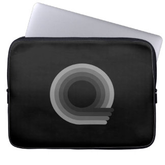 13-Zoll-Neopren-Notebook-Sieb mit X-Ray-QBD-Logo Laptopschutzhülle