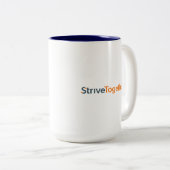 13oz Mug - Blue Interior Zweifarbige Tasse (VorderseiteRechts)