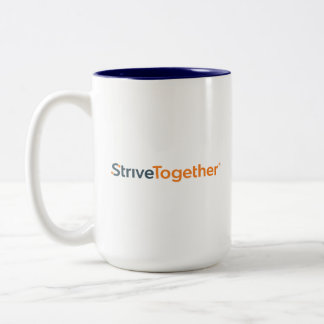 13oz-Tasse - blaues Innenfutter Zweifarbige Tasse