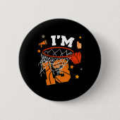 13th Birthday Sketll Boy 13 Yr Old Thirteen Years Button (Vorderseite)