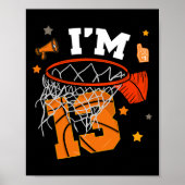 13th Birthday Sketll Boy 13 Yr Old Thirteen Years Poster (Vorne)