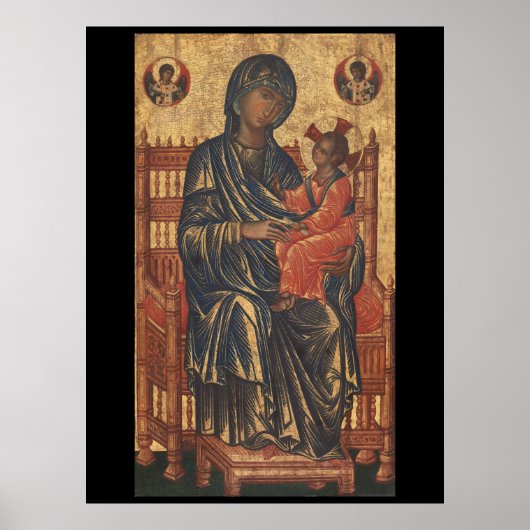 13th century Madonna & Chil d(EXTRA LARGE 40X53) Poster (Vorne)