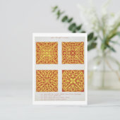 13th century tile designs, Bild from 'Spec Postkarte (Stehend Vorderseite)