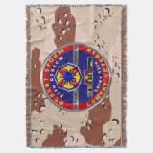 13th Corps Support Command Desert Storm Veteran Decke (Vorderseite Vertikal)