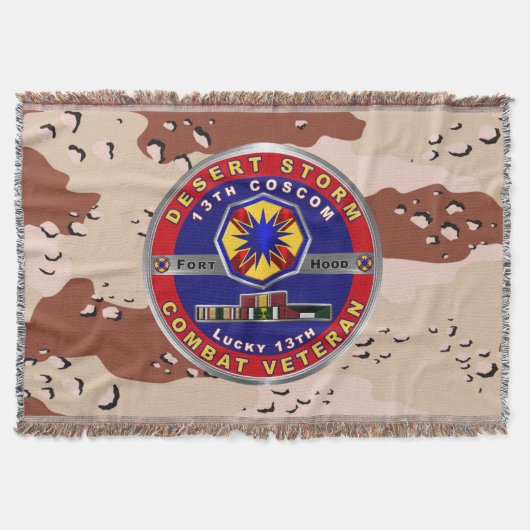 13th Corps Support Command Desert Storm Veteran Decke (Vorderseite)
