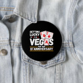 13th Wedding Anniversary - Las Vegas Trip Button (Beispiel)