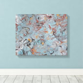 13x11 Acrylmalerei aus geschmolzener Eiscreme Leinwanddruck (Insitu (Holzboden))