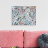 13x11 Acrylmalerei aus geschmolzener Eiscreme Leinwanddruck (Insitu (Wohnzimmer))