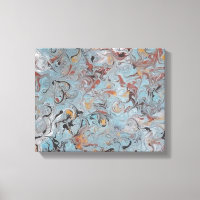 13x11 Acrylmalerei aus geschmolzener Eiscreme