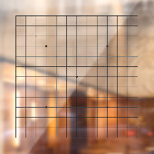 13x13 Goban-transparenter, anpassbarer Decal Fensteraufkleber (Blatt 2)