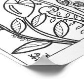 13x19 Farbposter-Spinne Poster (Ecke)