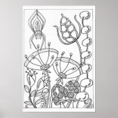 13x19 Farbposter-Spinne Poster (Vorne)