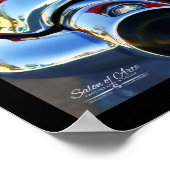 13x19 in Leder und Spitzen Klassik Car Fine Art Poster (Ecke)