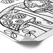 13x19 Posterfrosch Poster (Ecke)