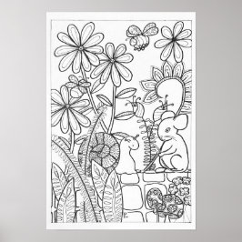 13x19 Postermaus und Schnecke Poster