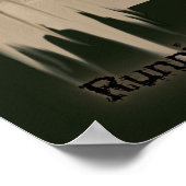 13x19 "Running Of Time" - Politisches Poster (Ecke)