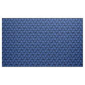140216 Spirals - Baby Blue on Black Stoff (Yard (91,4 cm))
