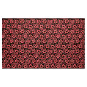 140216 Spirals - Tropisches Rosa auf schwarz Stoff (Fat Quarter (45,7 x 55,9 cm))