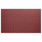 140216 Spirals - Tropisches Rosa auf schwarz Stoff (Yard (91,4 cm))
