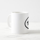 140,6 Meilen Triathlon Kaffeetasse (Vorderseite Links)