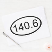 140.6 OVALER AUFKLEBER (Umschlag)