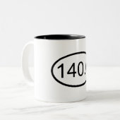 140,6 ZWEIFARBIGE TASSE (Vorderseite Links)
