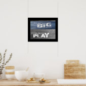 #140 (Matte) Basketball-Poster Poster (Küche)